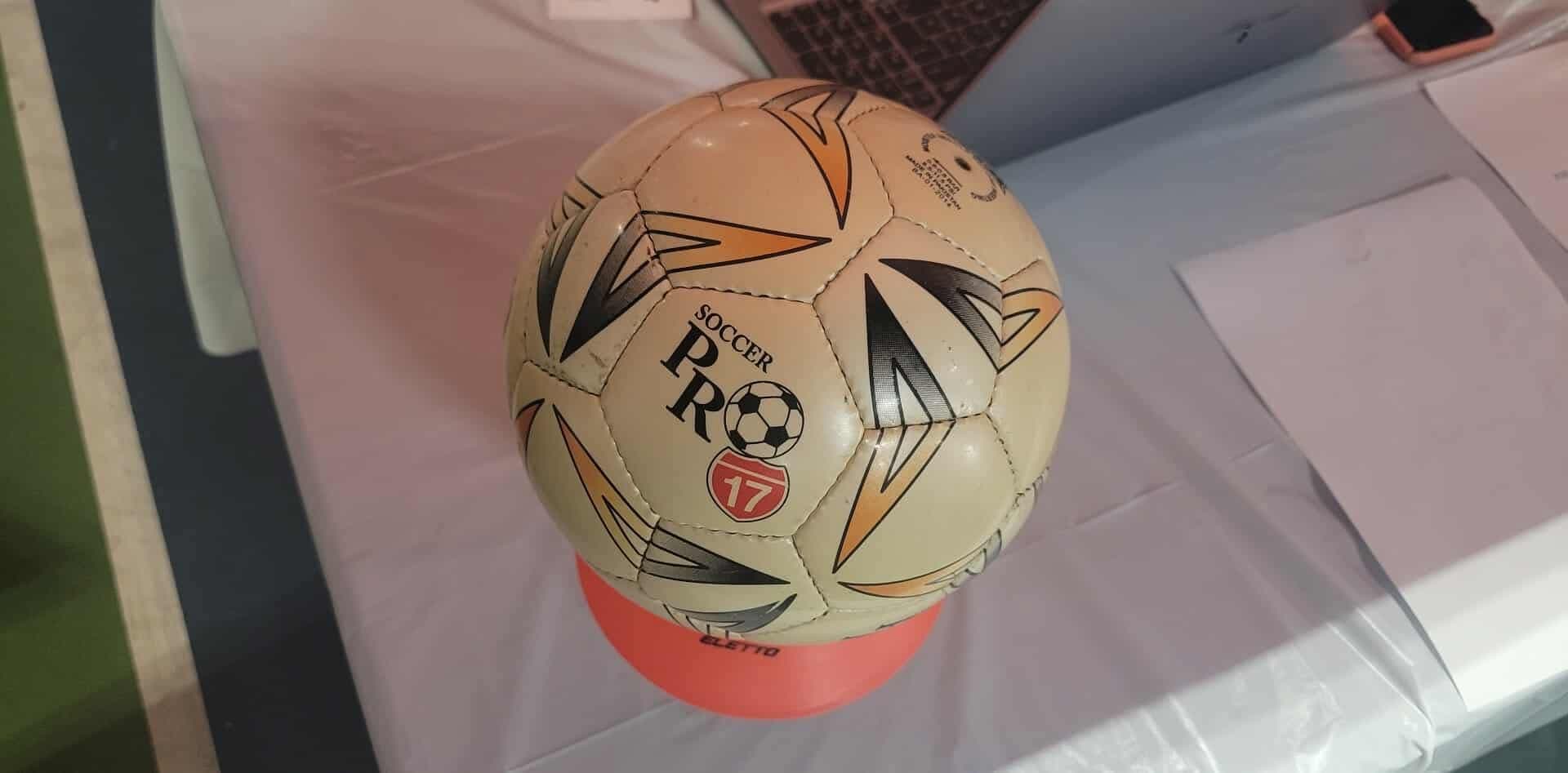 PRO17 soccer ball closeup